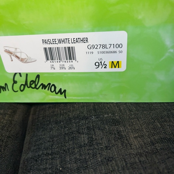 Sam Edelman - Paislee White Size 9 1/2 new in box - Picture 6 of 6